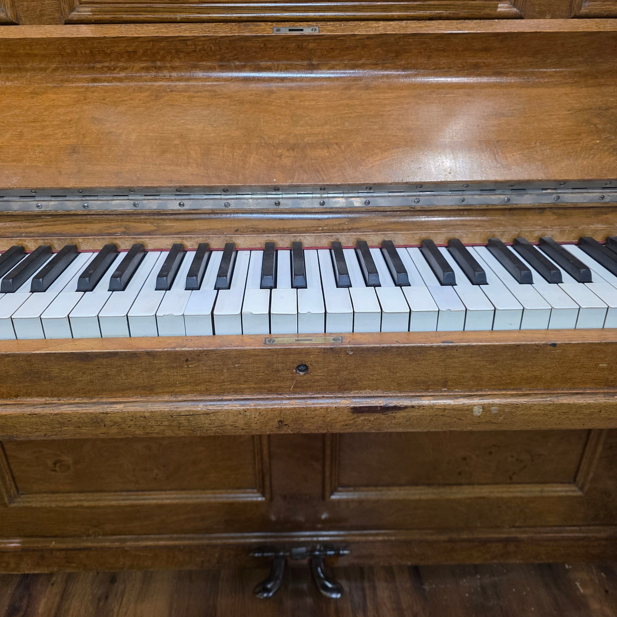CURRENT SHOP WORK 1886 Conover Bros Wood Finish Commissioned Upright Piano photo 9