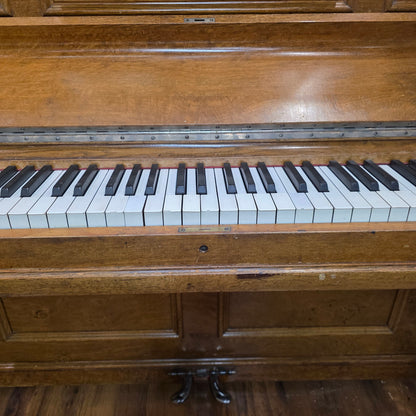 CURRENT SHOP WORK 1886 Conover Bros Wood Finish Commissioned Upright Piano photo 9
