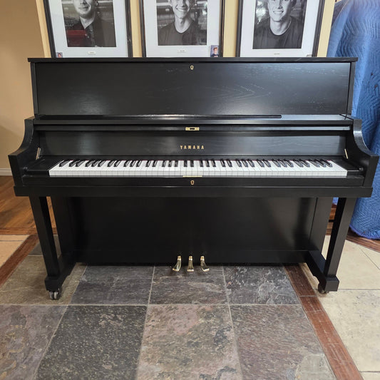SOLD 2004 Yamaha P22 45" Satin Black Studio Piano
