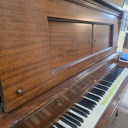 CURRENT SHOP WORK 1933 Stroud 54.5" Wood Finish Commissioned Upright Vintage Player Piano photo 4