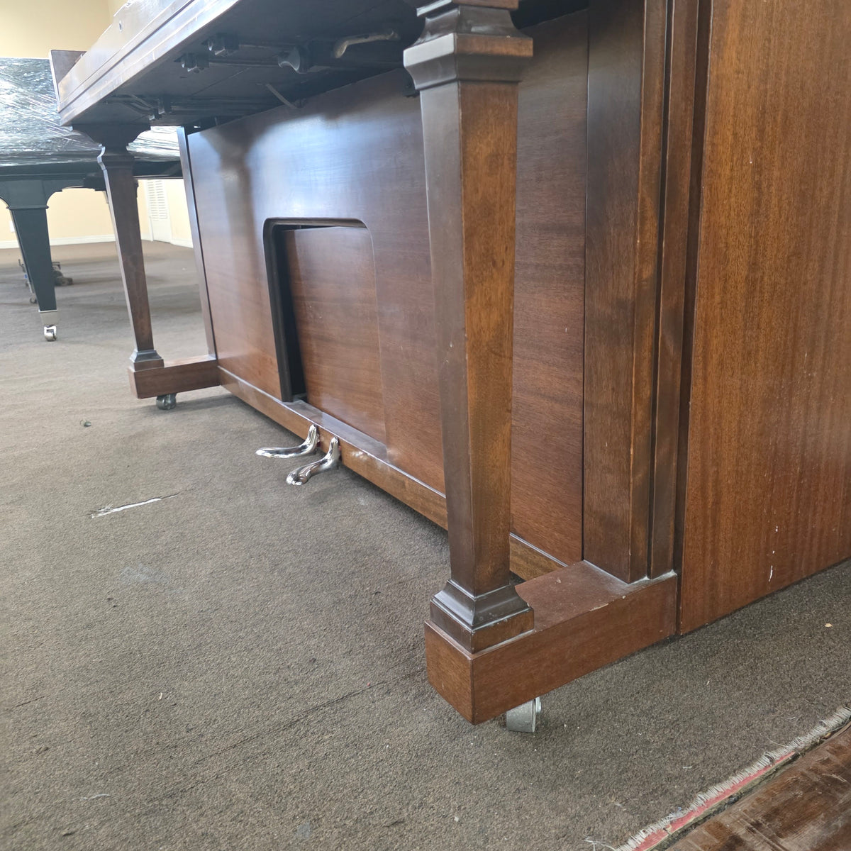 CURRENT SHOP WORK 1933 Stroud 54.5" Wood Finish Commissioned Upright Vintage Player Piano photo 9