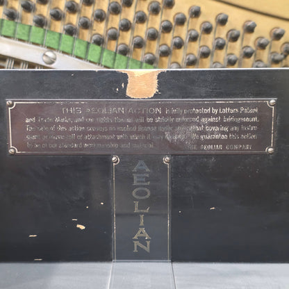 CURRENT SHOP WORK 1933 Stroud 54.5" Wood Finish Commissioned Upright Vintage Player Piano photo 15