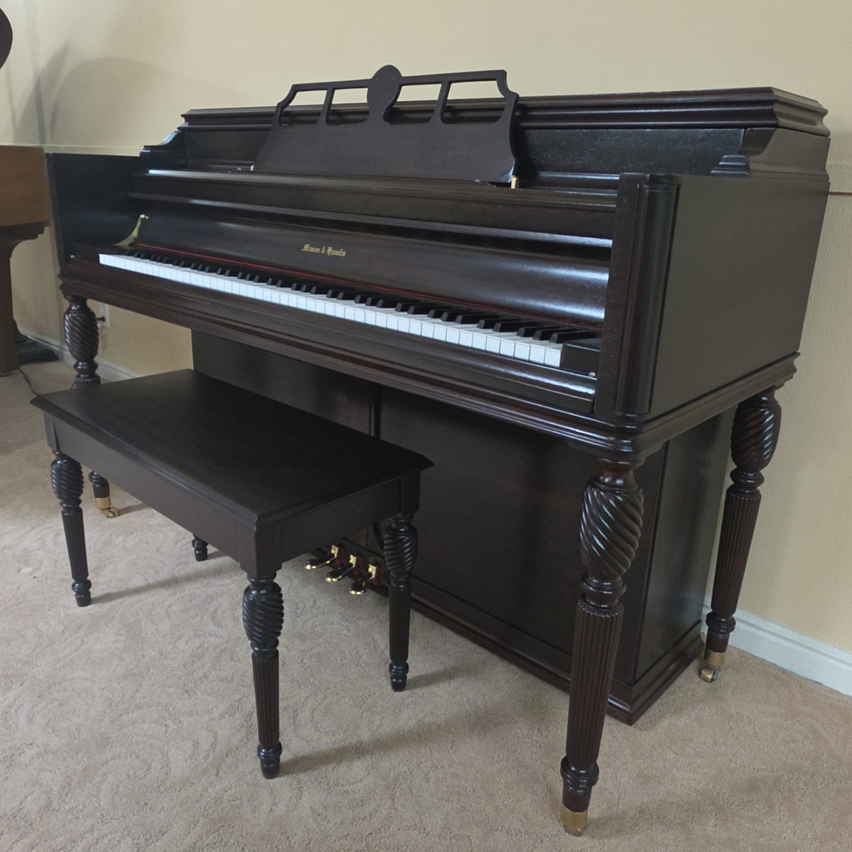 1948 Mason & Hamlin E 41" Upright photo 2