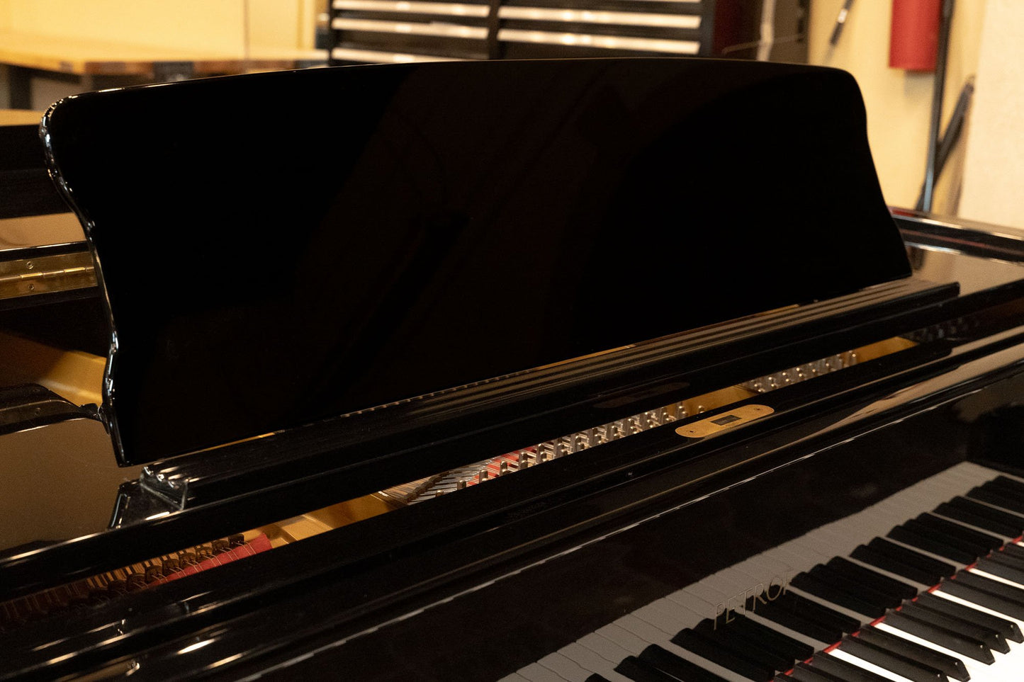 Image 6 of 1998 Petrof 6'4" Grand / Polished Black with QRS Self Playing System
