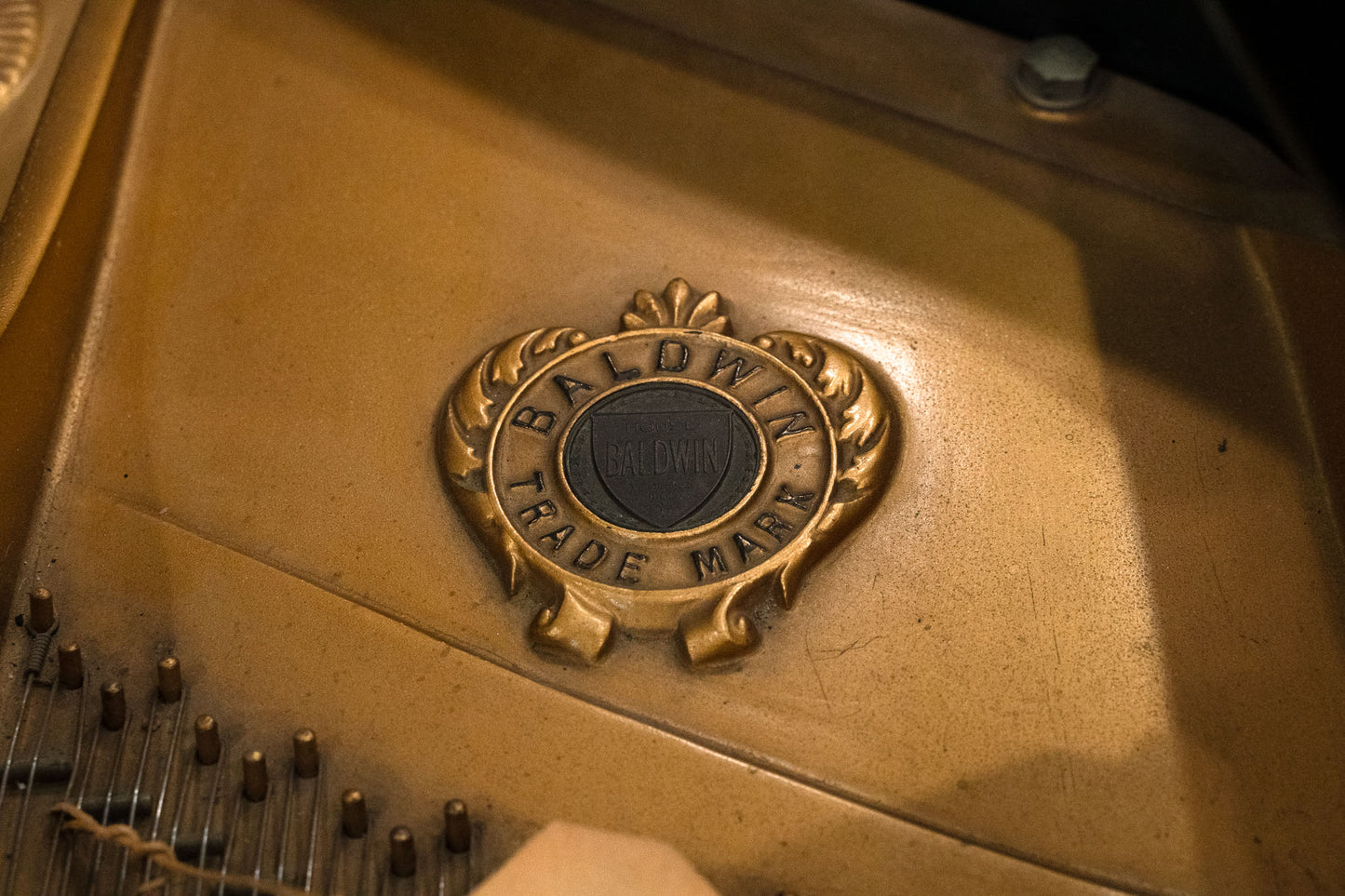 SOLD 1934 Baldwin Satin Black 9' Concert Grand Piano