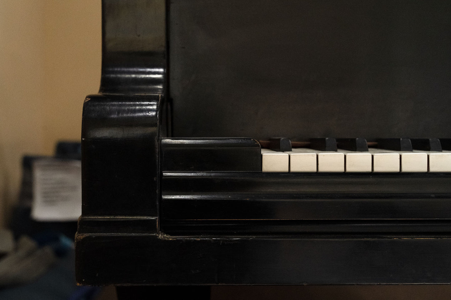 SOLD 1934 Baldwin Satin Black 9' Concert Grand Piano