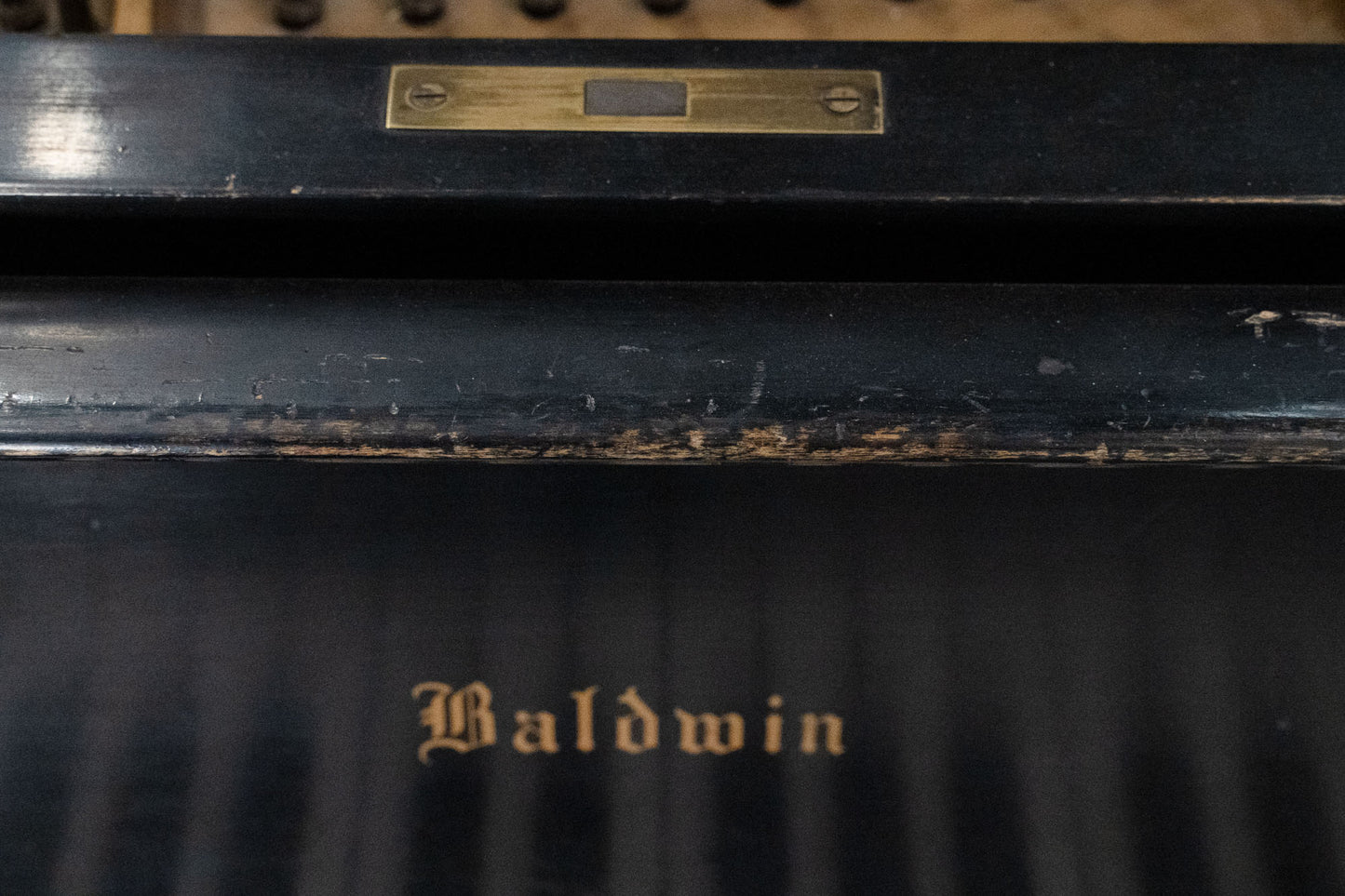 SOLD 1934 Baldwin Satin Black 9' Concert Grand Piano
