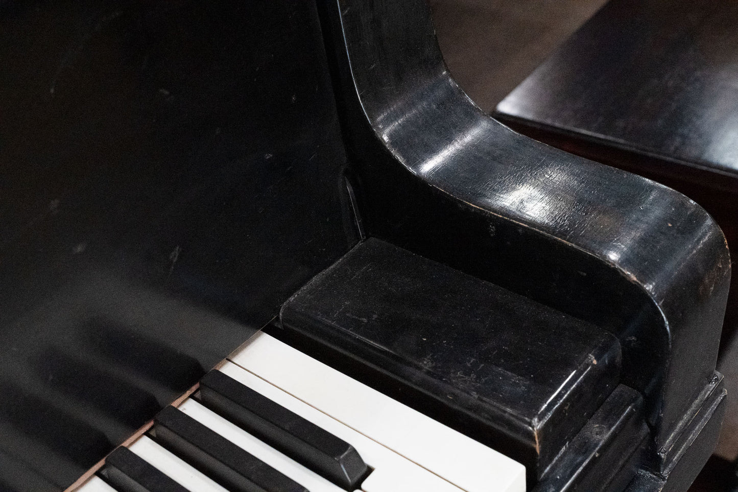 SOLD 1934 Baldwin Satin Black 9' Concert Grand Piano