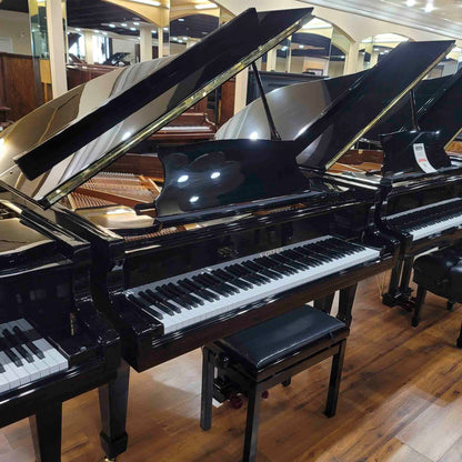 A. Geyer GG-160 5'3" Polished Black Grand Piano