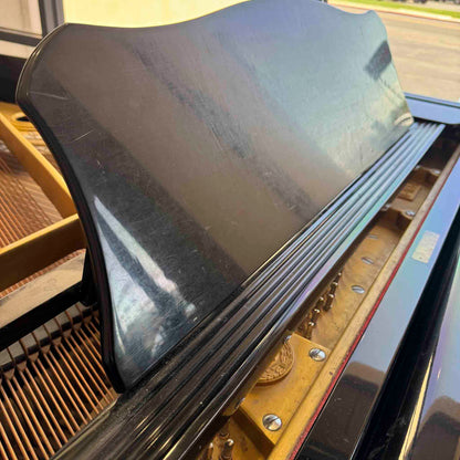 SOLD 1980 Young Chang G-185 6'1" Satin Black Grand Piano