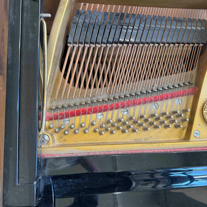 SOLD 1980 Young Chang G-185 6'1" Satin Black Grand Piano