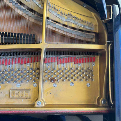 SOLD 1980 Young Chang G-185 6'1" Satin Black Grand Piano