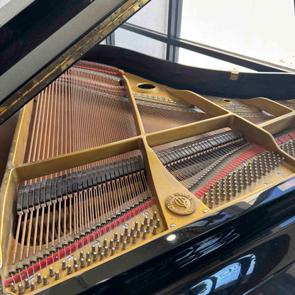 AVAILABLE TO RESTORE: CALL FOR CUSTOM PRICING - 1980 Young Chang G-185 6'1" Polished Black Grand Piano