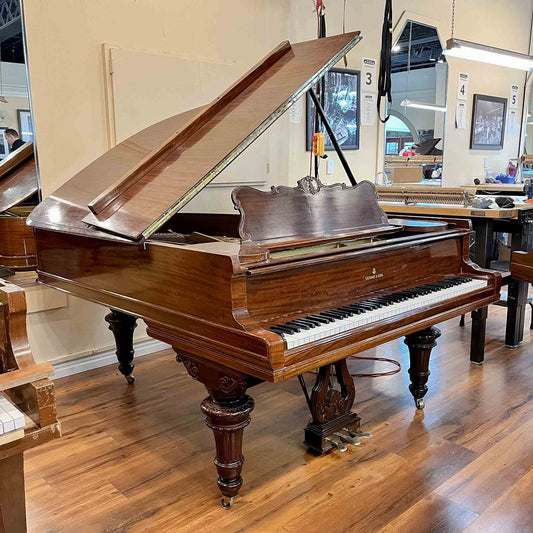 CURRENT SHOP WORK - 1900 Steinway 6' Art Case Wood Finish Grand Piano