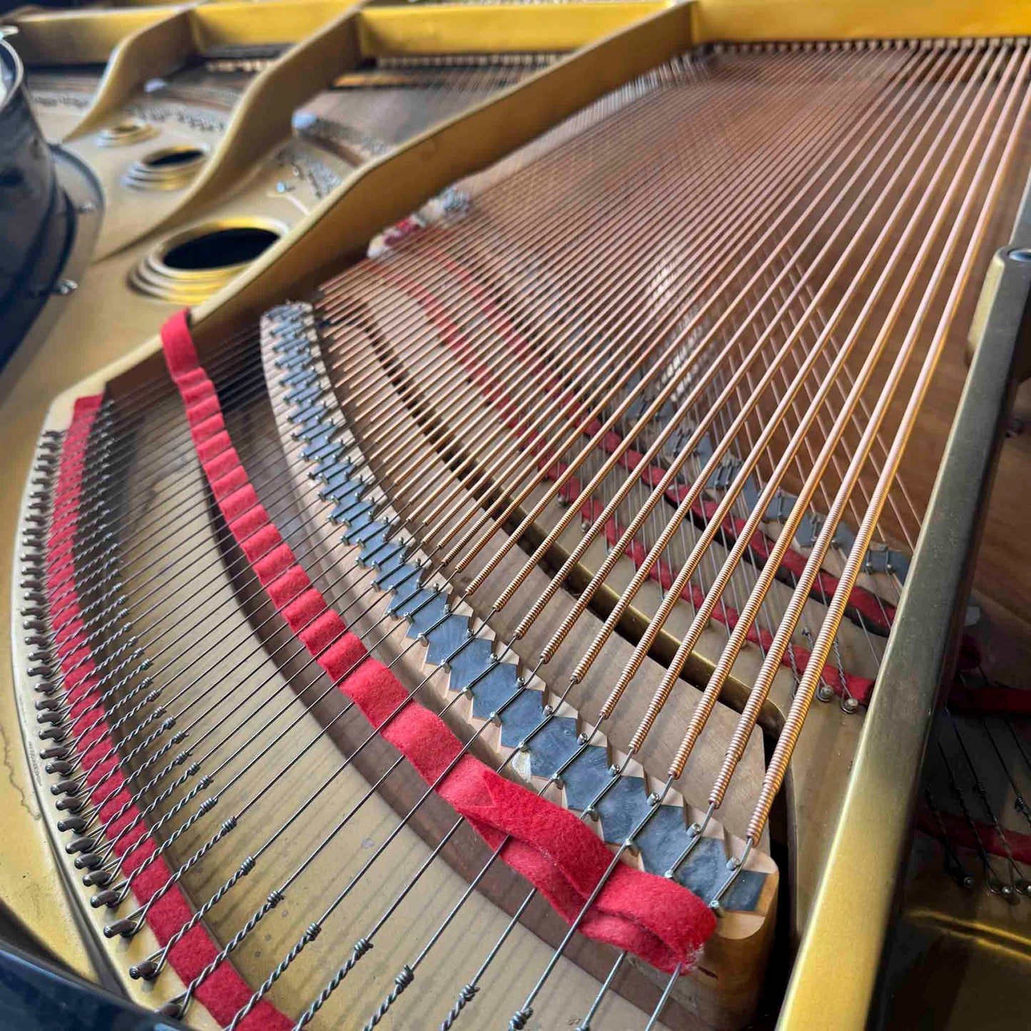 SOLD 1980 Young Chang G-185 6'1" Satin Black Grand Piano