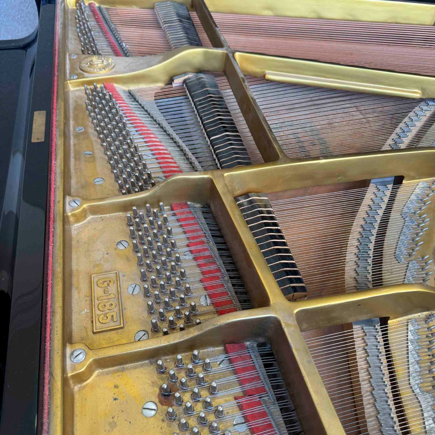 SOLD 1980 Young Chang G-185 6'1" Satin Black Grand Piano