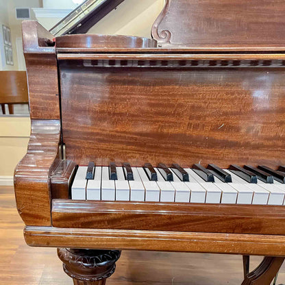 CURRENT SHOP WORK - 1900 Steinway 6' Art Case Wood Finish Grand Piano