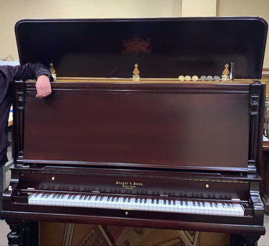 HEIRLOOM RESTORATION 1911 Steger & Sons Commissioned Upright Piano