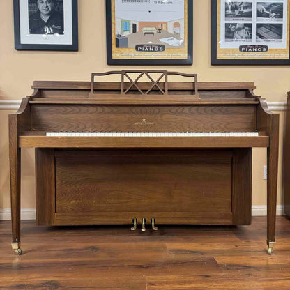SOLD 1970 Astin-Weight 41" Wood Finish Commissioned Console Piano