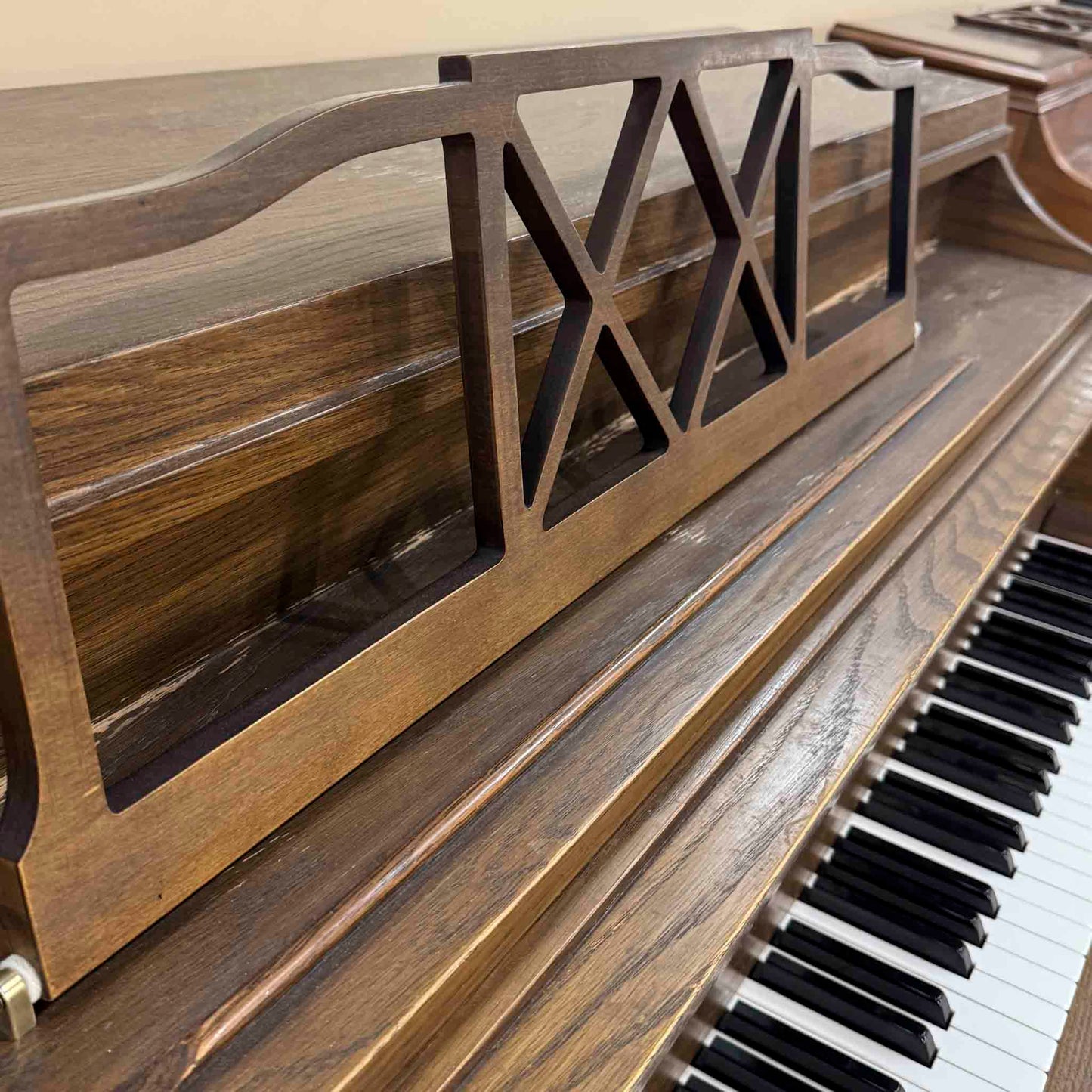 SOLD 1970 Astin-Weight 41" Wood Finish Commissioned Console Piano