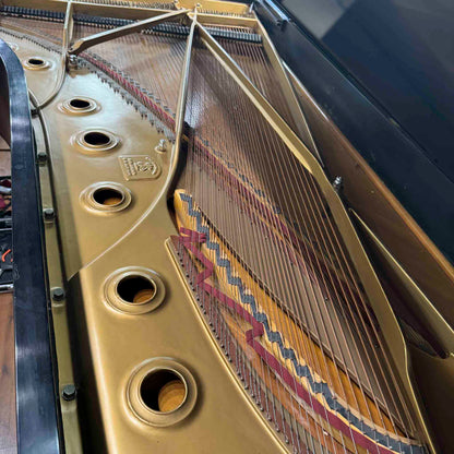 CURRENT SHOP WORK - 1971 Steinway D 9' Black Satin Commissioned Concert Grand Piano