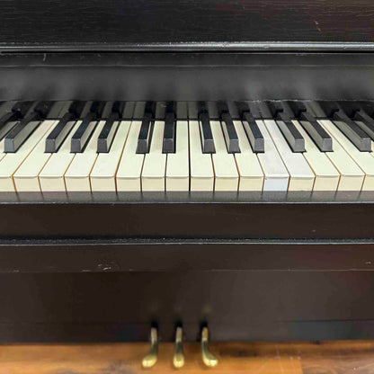 SOLD 1956 Kohler & Campbell 37" Black Satin Spinet Piano