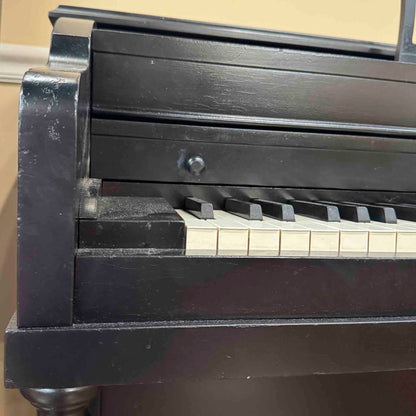 SOLD 1956 Kohler & Campbell 37" Black Satin Spinet Piano