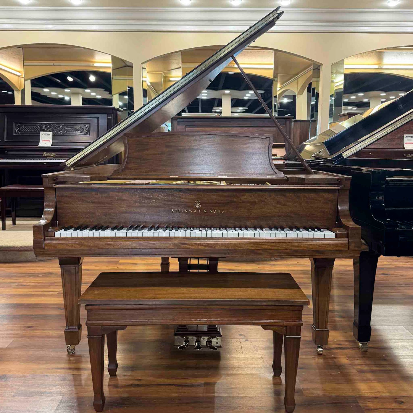 SOLD 1923 Steinway O 5'11" Wood Finish Grand Piano