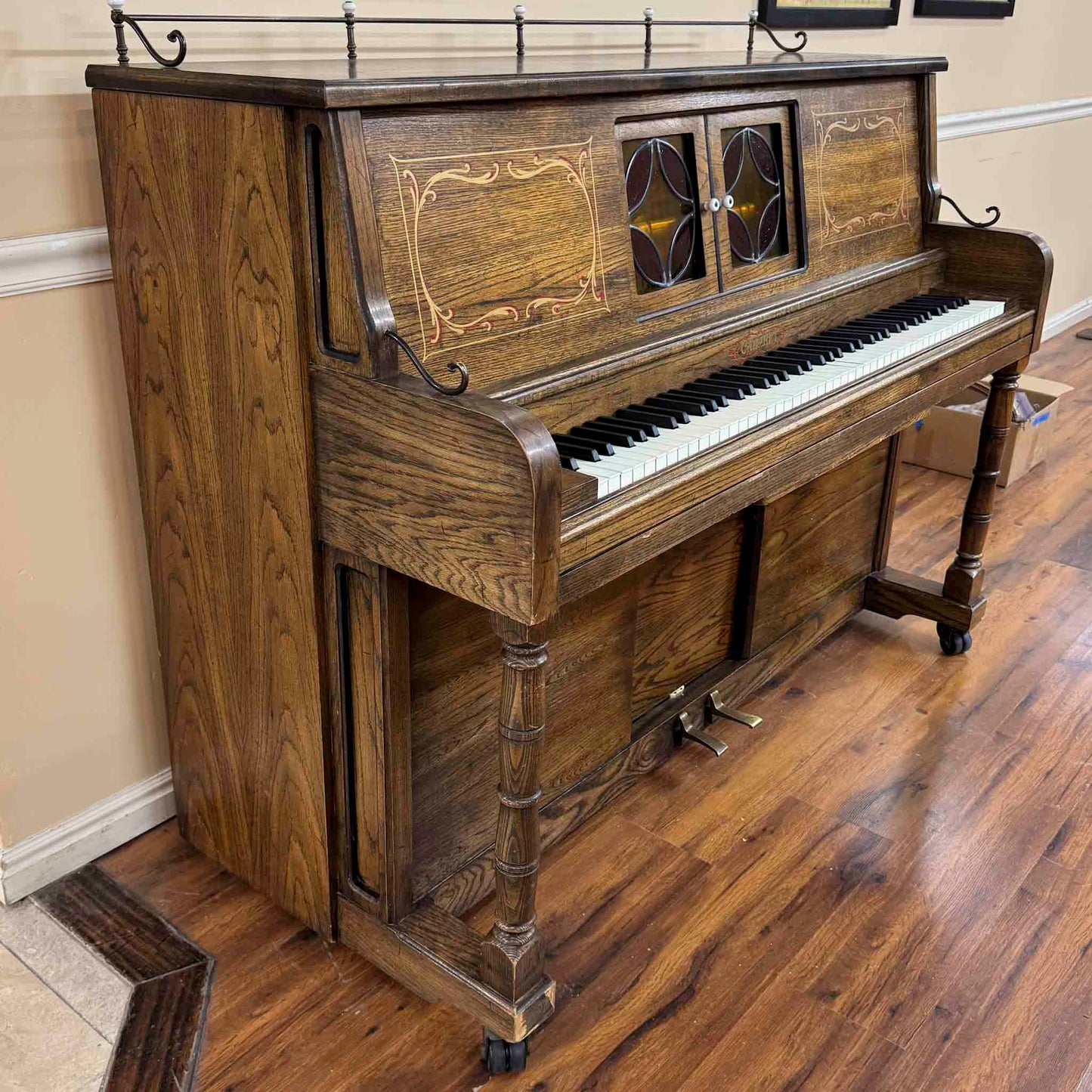 SOLD 1980 Cabaret Aeolian 45" Wood Finish Commissioned Studio Player Piano