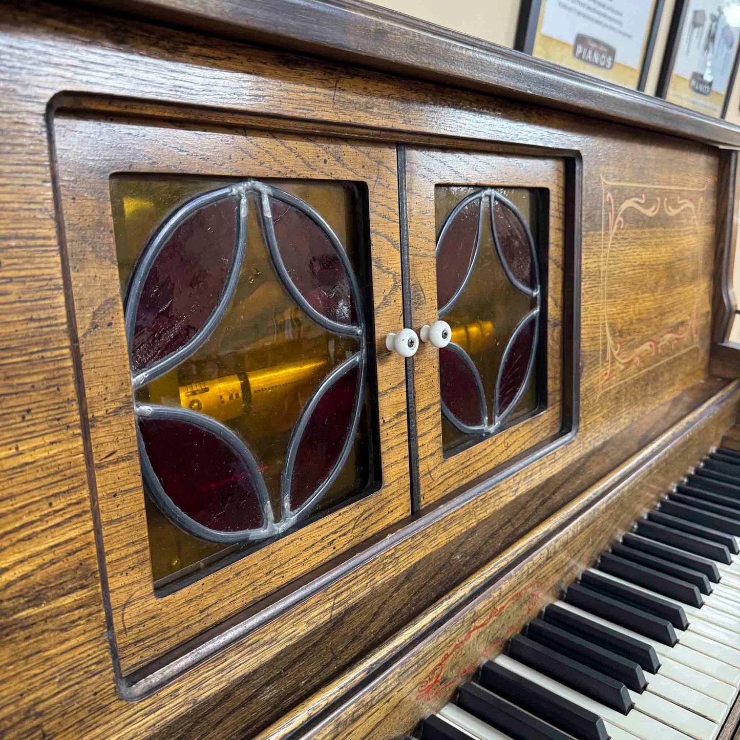 SOLD 1980 Cabaret Aeolian 45" Wood Finish Commissioned Studio Player Piano