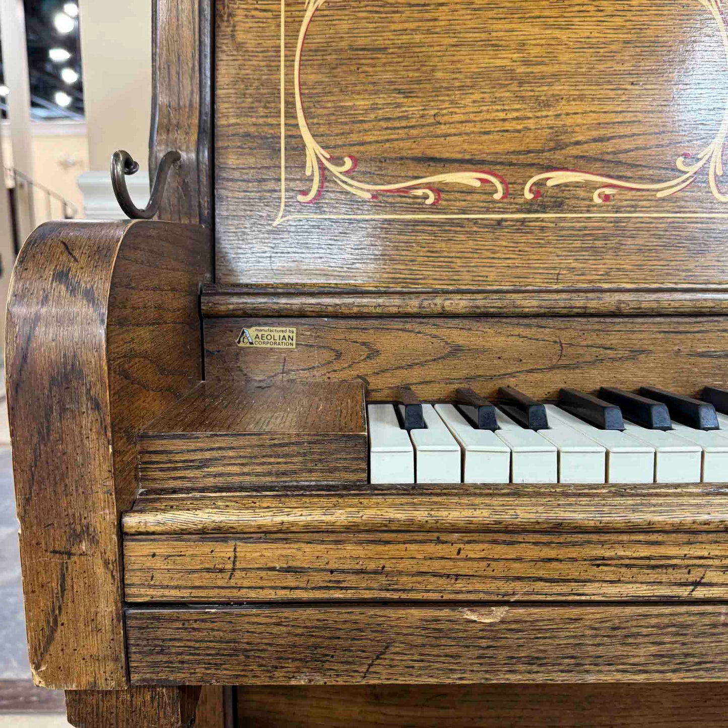 SOLD 1980 Cabaret Aeolian 45" Wood Finish Commissioned Studio Player Piano