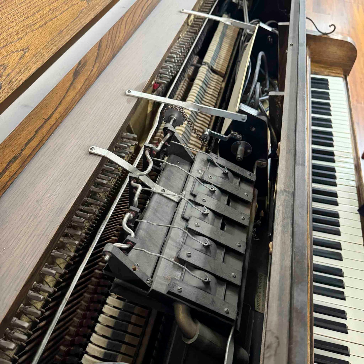 SOLD 1980 Cabaret Aeolian 45" Wood Finish Commissioned Studio Player Piano