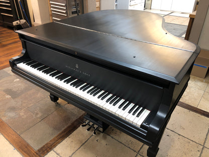 HEIRLOOM RESTORATION 1905 Steinway Model O Satin Black Commissioned Grand Piano