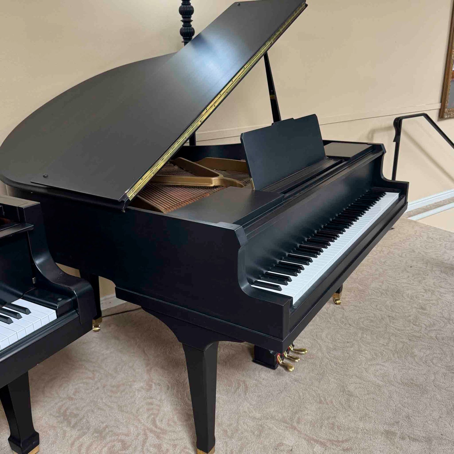 1932 Apollo 4'9" Satin Black Baby Grand Piano