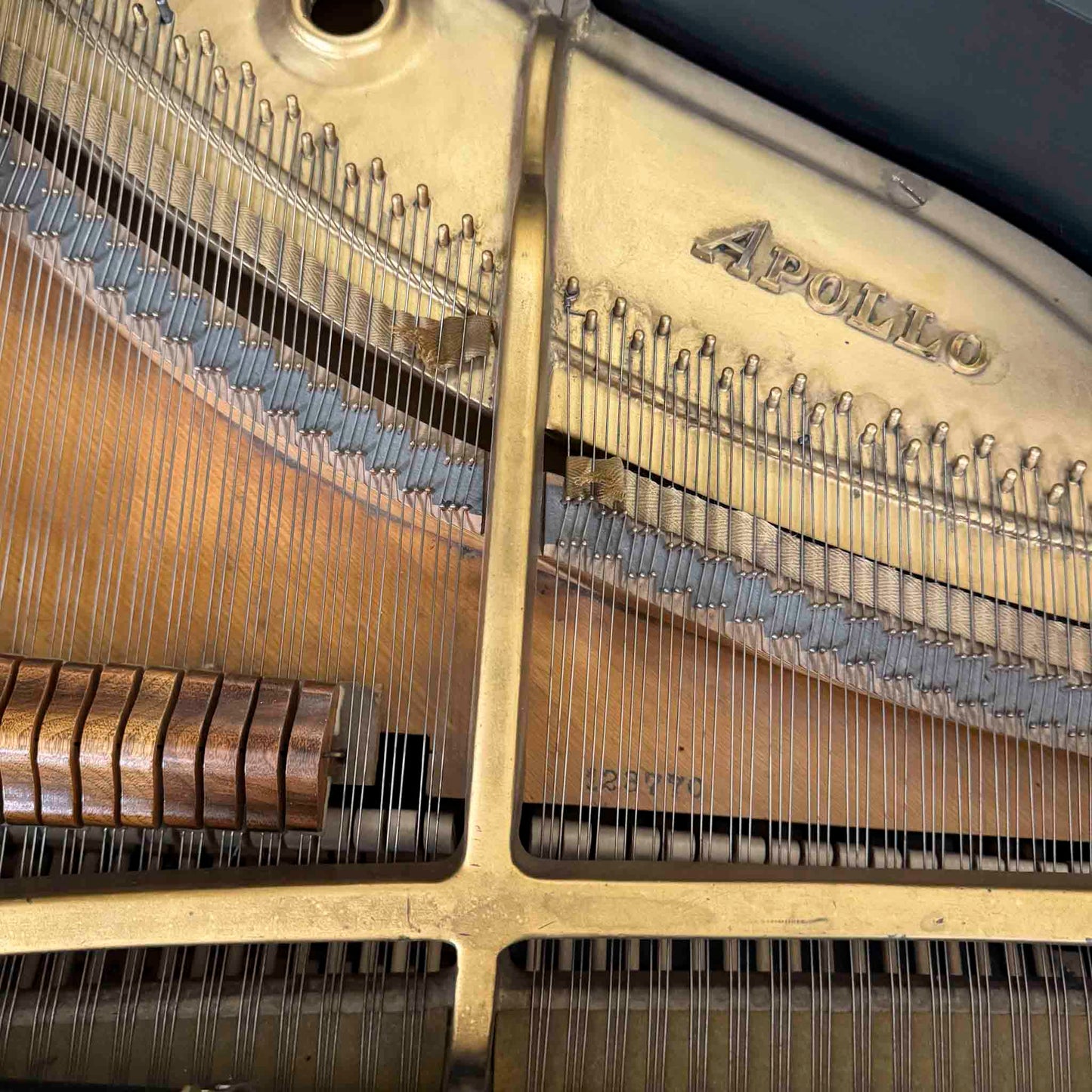 1932 Apollo 4'9" Satin Black Baby Grand Piano