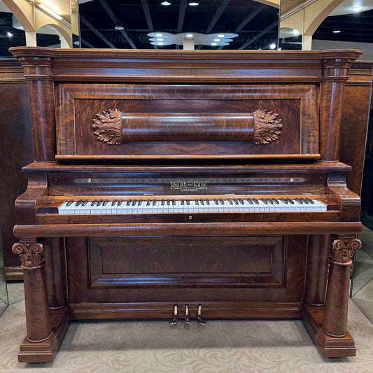 1901 Bush & Lane 58" Wood Finish Upright Piano