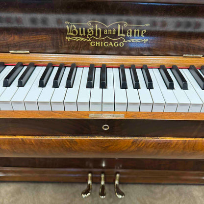 1901 Bush & Lane 58" Wood Finish Upright Piano