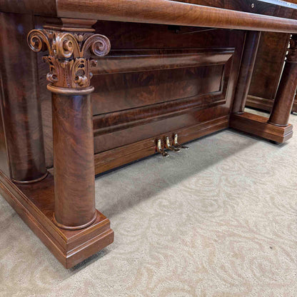 1901 Bush & Lane 58" Wood Finish Upright Piano