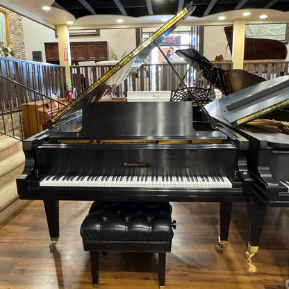 2000 Baldwin SF-10 7' Satin Black Grand Piano With Self Playing System