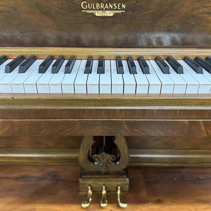 SOLD 1936 Gulbransen 41" Commissioned Wood Finish Console Piano