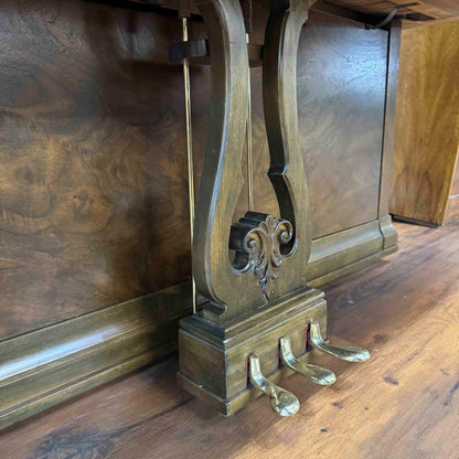 SOLD 1936 Gulbransen 41" Commissioned Wood Finish Console Piano