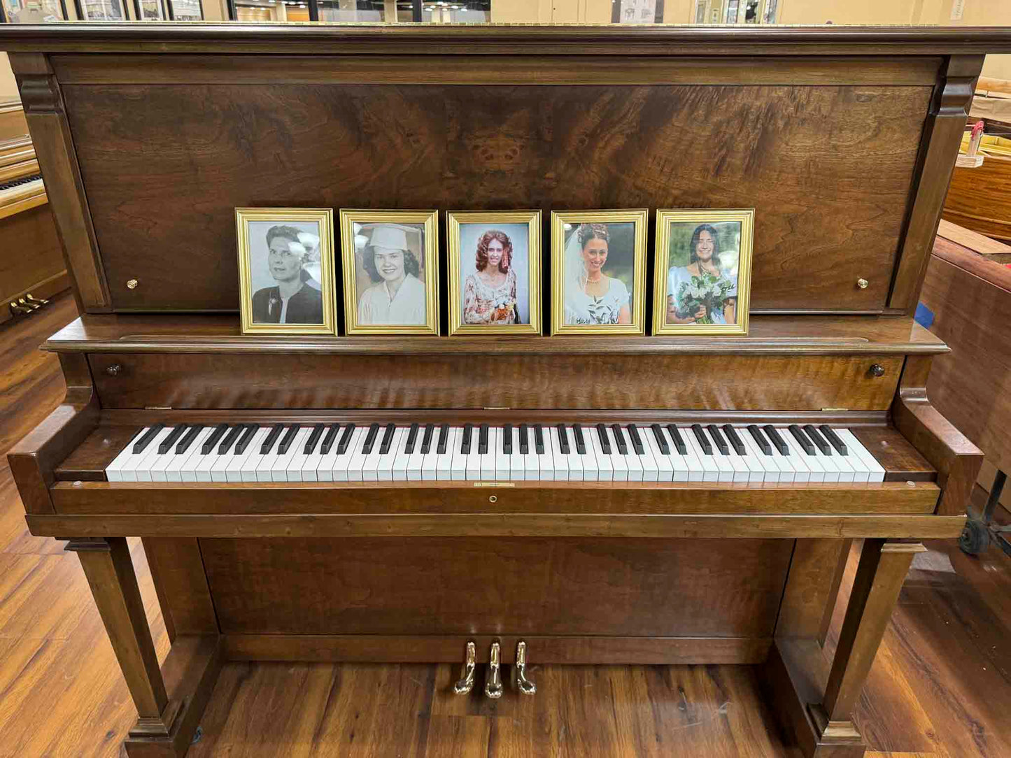 SPECIAL REBUILD 1926 Andrew Kohler 55" Upright Piano (The Larson 5th-Gen Heirloom Piano!)