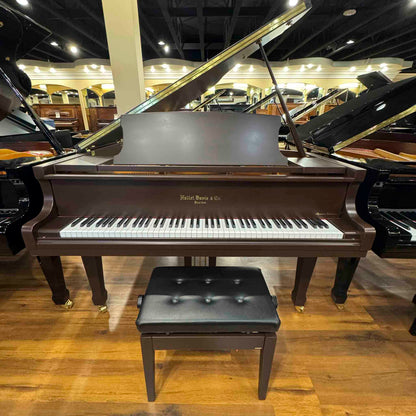 Hallet Davis 160 5'3" Dark Walnut Satin Finish Grand Piano
