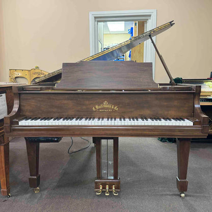 SOLD 1929 Kurtzmann White Finish Commissioned Grand Piano with Self-Playing QRS System