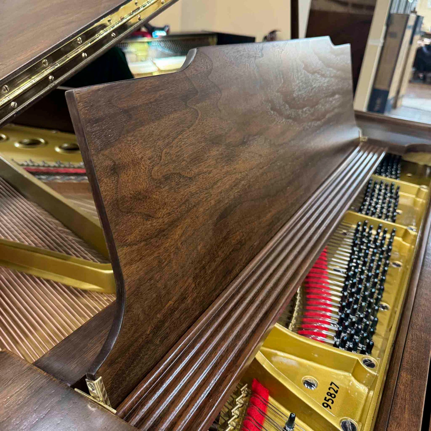 SOLD 1929 Kurtzmann White Finish Commissioned Grand Piano with Self-Playing QRS System