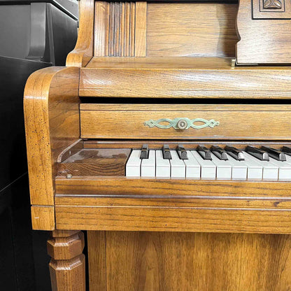 SOLD 1977 Everett Wood Finish Commissioned Console Piano