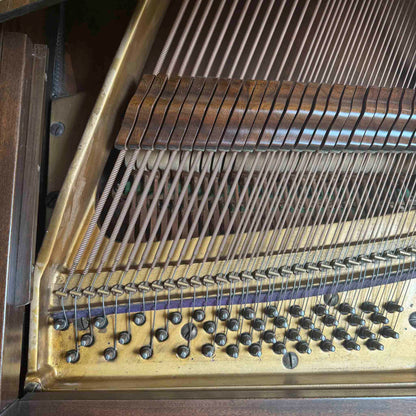 1920 Starck 4'11" Wood Finish Baby Grand Piano