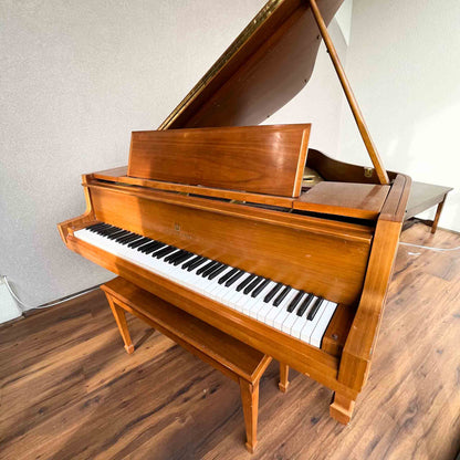 SOLD 1995 Story & Clark 5'1" Satin Black Baby Grand Piano