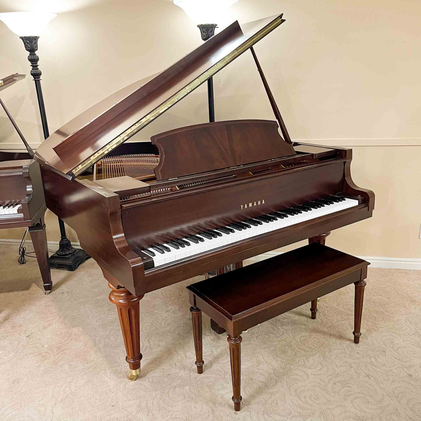 SOLD 2002 Yamaha GH1 5'3 Wood Finish Grand Piano