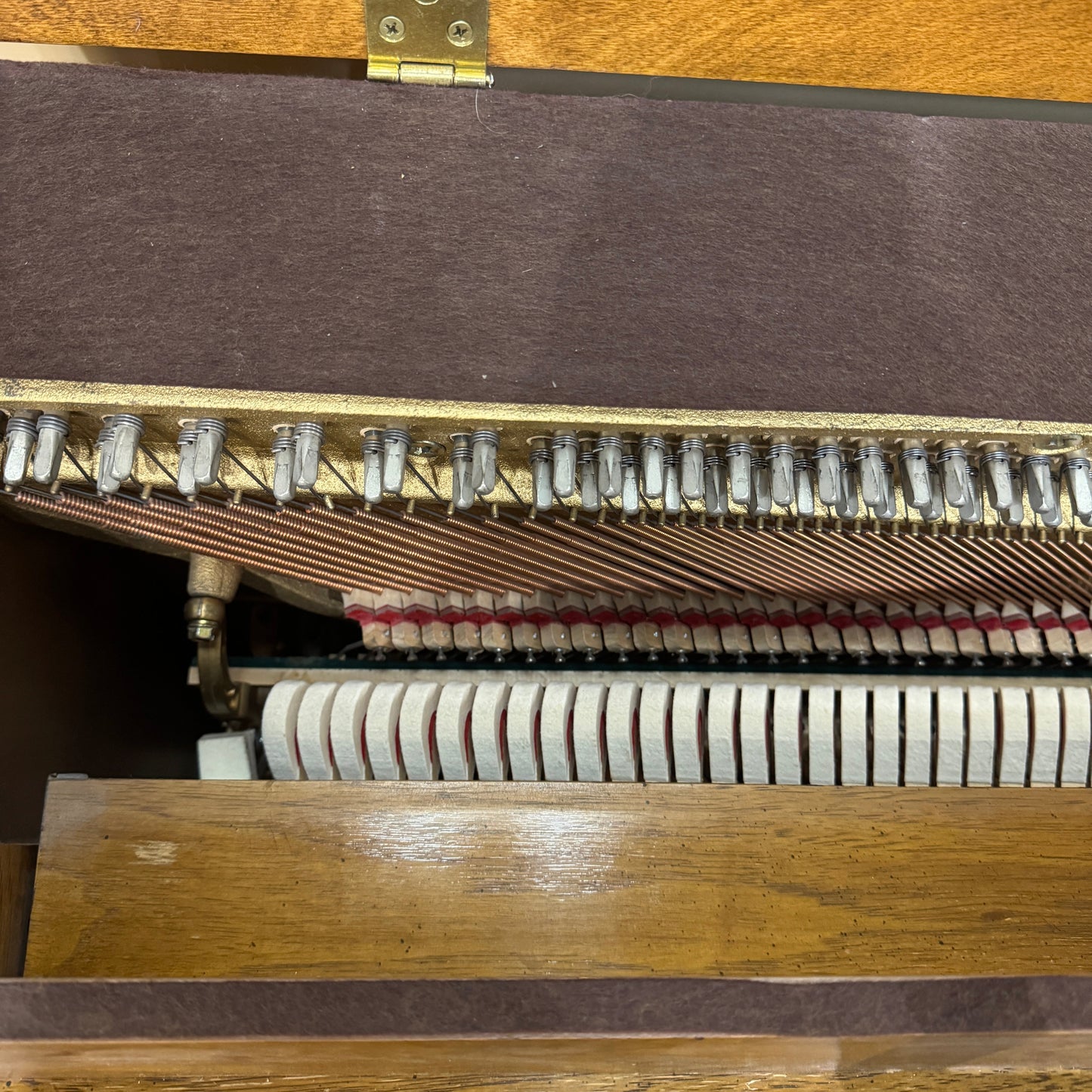 SOLD 1988 Baldwin Wood Finish Commissioned Spinet Piano